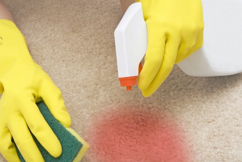 Deep cleaning Westminster home interior with detailed cleaning focus