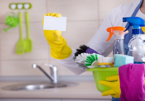 Cleaning team working ethically in Westminster with a focus on anti-slavery compliance