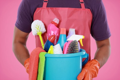 Kitchen and bathroom deep cleaning in Westminster property