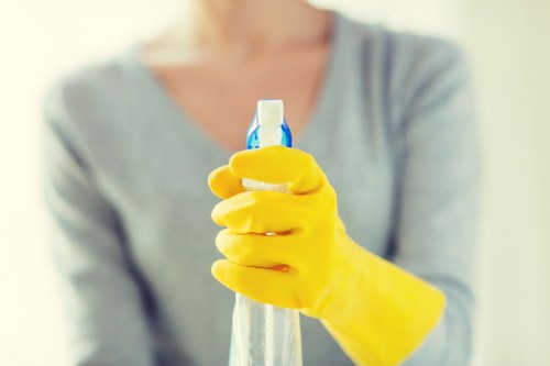 Site risk assessment and safety planning before a deep cleaning service