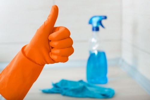 Deep carpet cleaning equipment used in a Westminster property